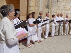 Déambulation-concert à l'abbaye de TRIZAY   17 juin 2018