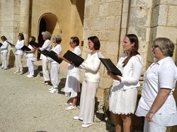 Déambulation-concert à l'abbaye de TRIZAY   17 juin 2018