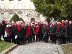 Déambulation de Noël 2017 dans Saintes