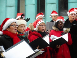 Déambulation de Noël 2017 dans Saintes