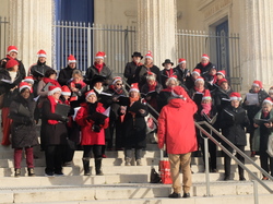 Déambulation, Saintes Noël 2022